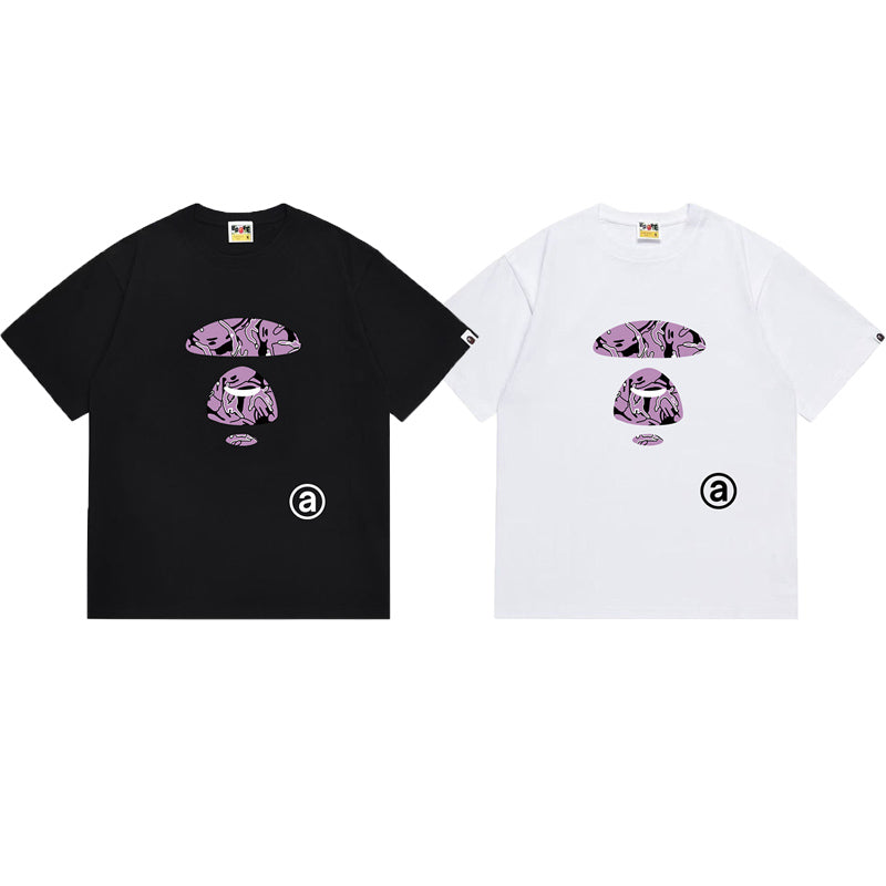 BAPE Ape Head Graphic Streetwear T-Shirt