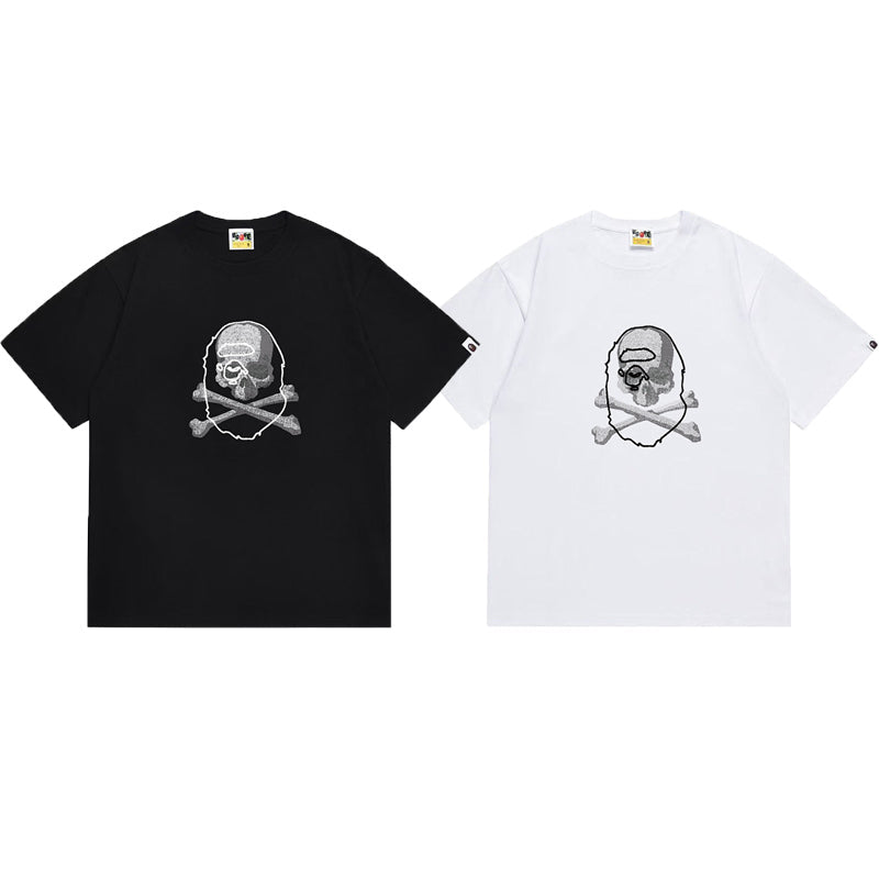 BAPE Ape Head Graphic Streetwear T-Shirt