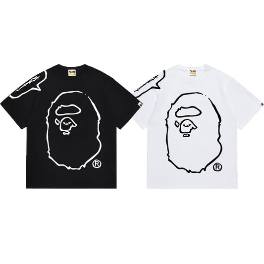 BAPE Ape Head Graphic Streetwear T-Shirt