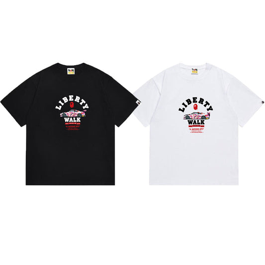 BAPE Ape Head Graphic Streetwear T-Shirt