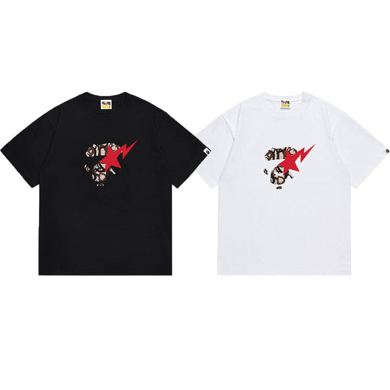 BAPE Ape Head Graphic Streetwear T-Shirt
