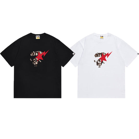 BAPE Ape Head Graphic Streetwear T-Shirt