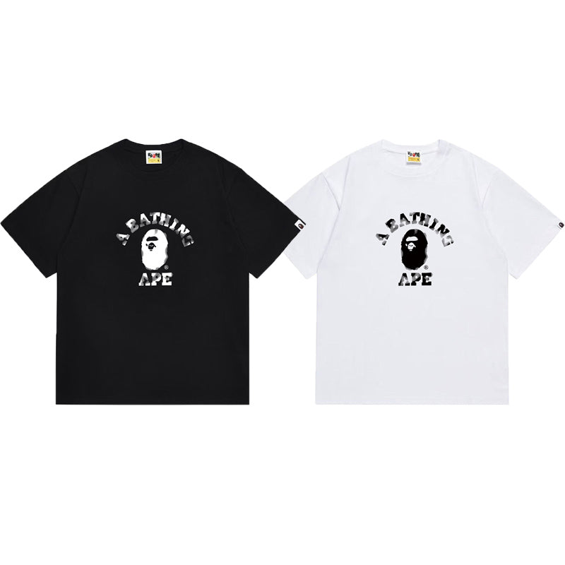 BAPE Ape Head Graphic Streetwear T-Shirt