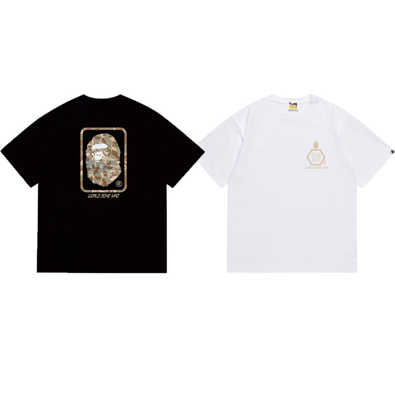 BAPE Ape Head Graphic Streetwear T-Shirt