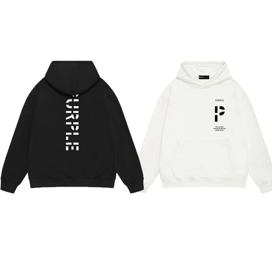 Purple Brand P Logo Pullover Hoodie