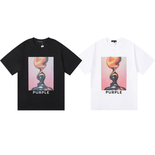 Purple Brand Liquid Sculpture Graphic Tee
