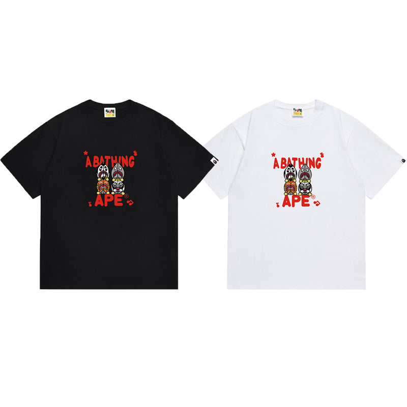 BAPE Ape Head Graphic Streetwear T-Shirt