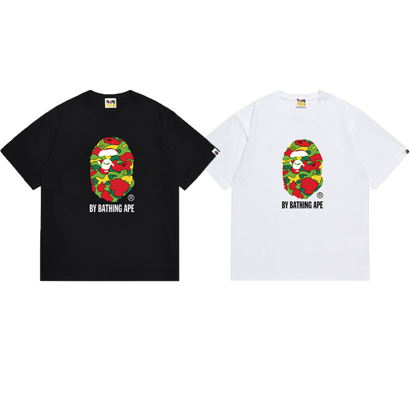 BAPE Ape Head Graphic Streetwear T-Shirt