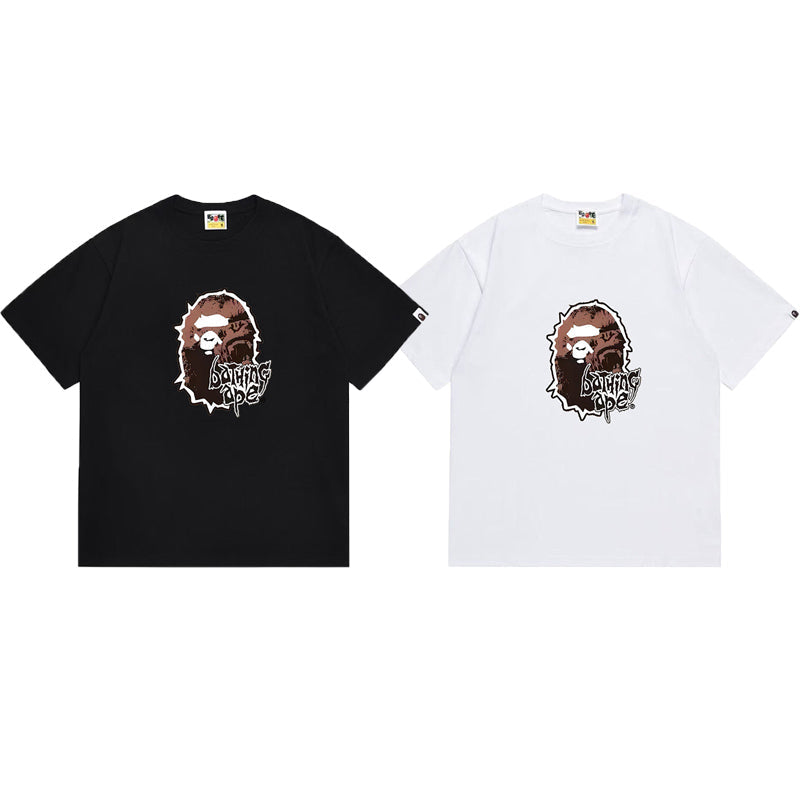 BAPE Ape Head Graphic Streetwear T-Shirt