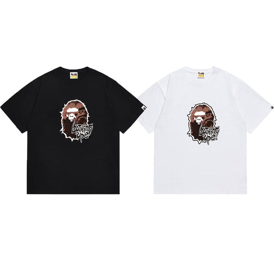 BAPE Ape Head Graphic Streetwear T-Shirt