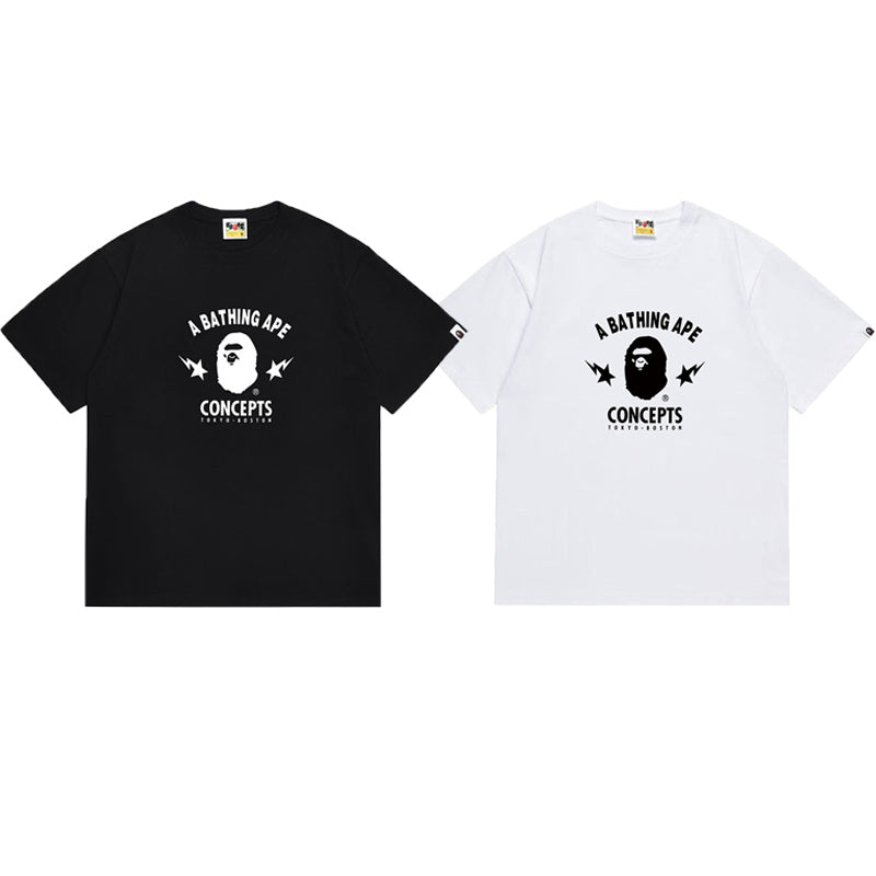 BAPE Ape Head Graphic Streetwear T-Shirt