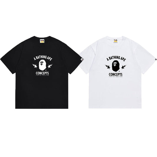 BAPE Ape Head Graphic Streetwear T-Shirt