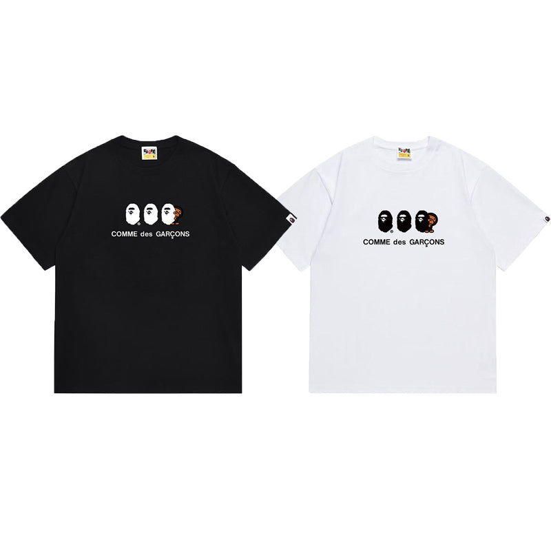 BAPE Ape Head Graphic Streetwear T-Shirt
