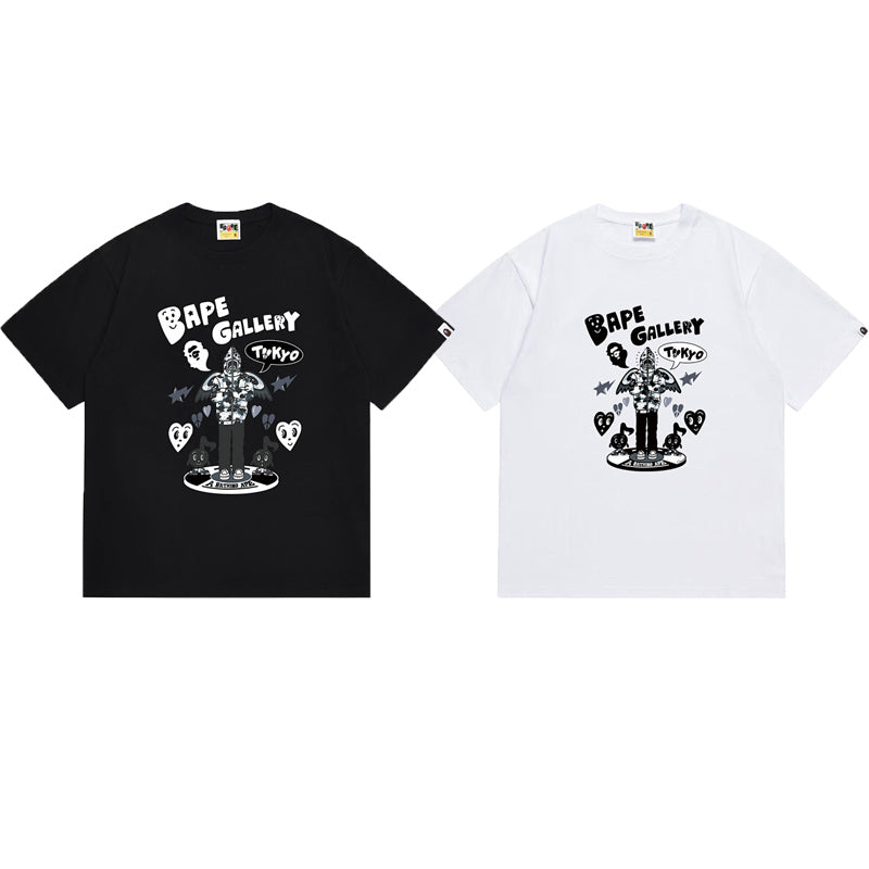 BAPE Ape Head Graphic Streetwear T-Shirt
