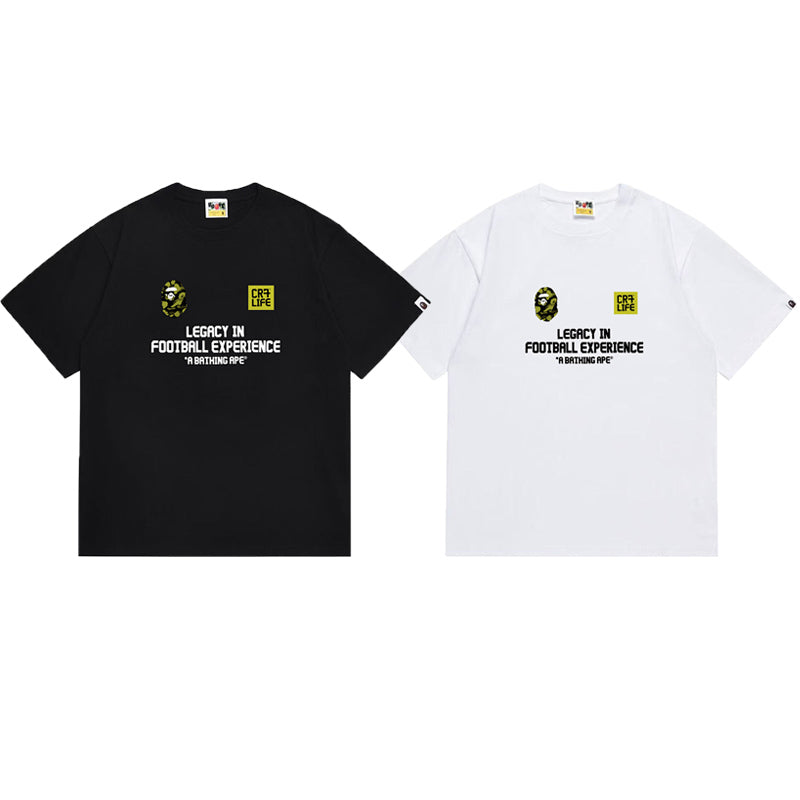BAPE Ape Head Graphic Streetwear T-Shirt