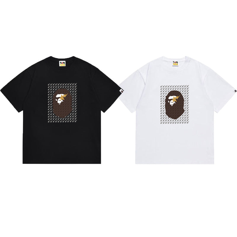 BAPE Ape Head Graphic Streetwear T-Shirt