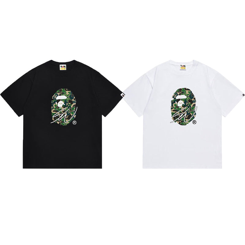 BAPE Ape Head Graphic Streetwear T-Shirt