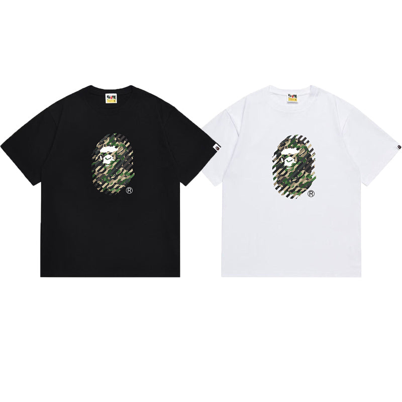 BAPE Ape Head Graphic Streetwear T-Shirt