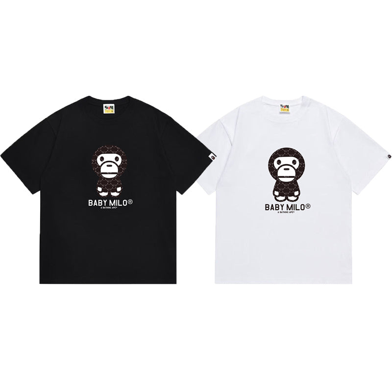 BAPE Ape Head Graphic Streetwear T-Shirt