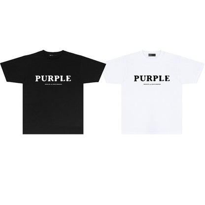 Purple Brand Inc. Distressed Logo Tee