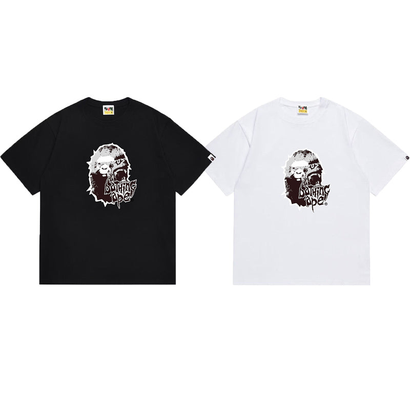 BAPE Ape Head Graphic Streetwear T-Shirt