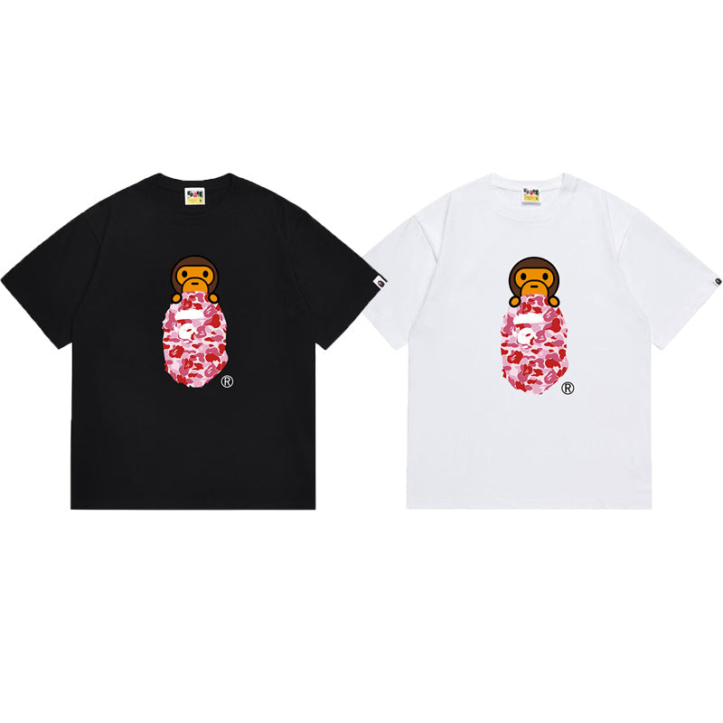 BAPE Ape Head Graphic Streetwear T-Shirt