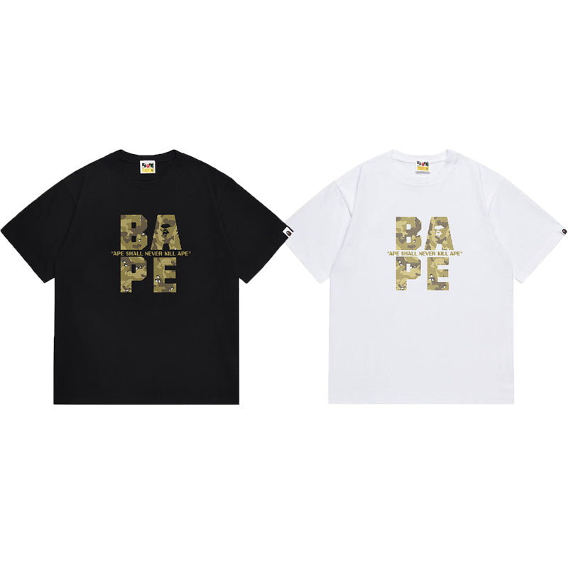 BAPE Ape Head Graphic Streetwear T-Shirt