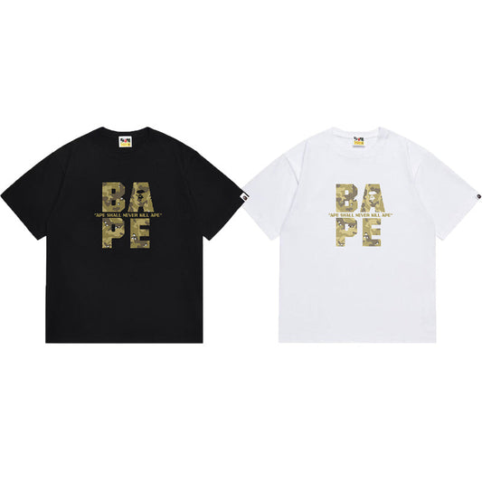 BAPE Ape Head Graphic Streetwear T-Shirt