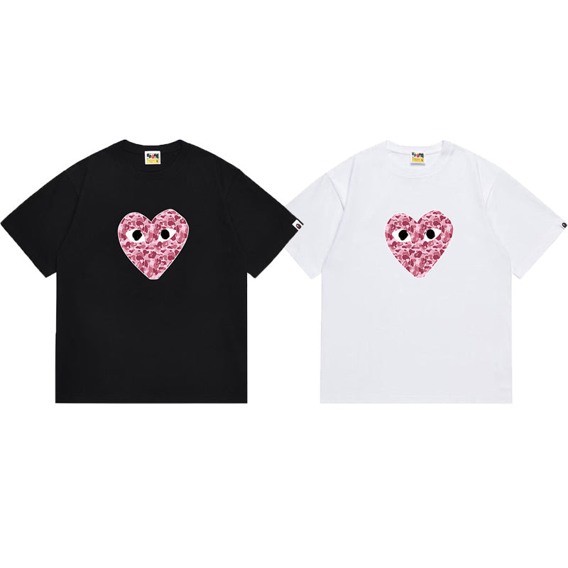 BAPE Ape Head Graphic Streetwear T-Shirt