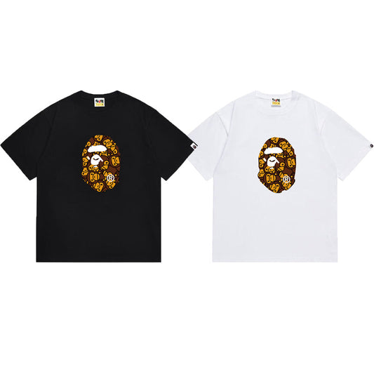 BAPE Ape Head Graphic Streetwear T-Shirt