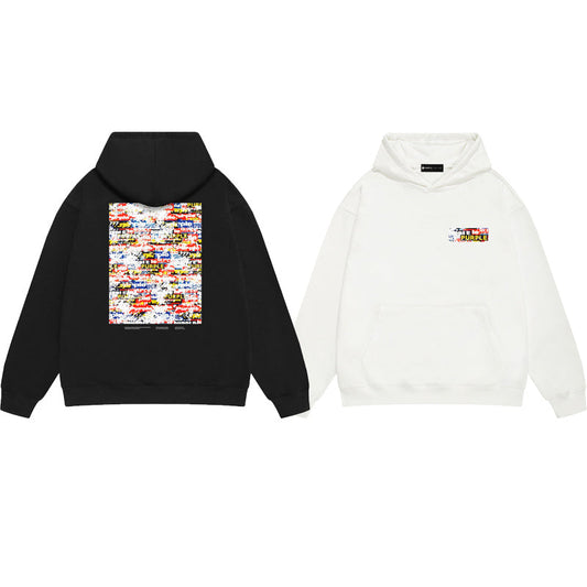 Purple Brand Collage Box Logo Hoodie