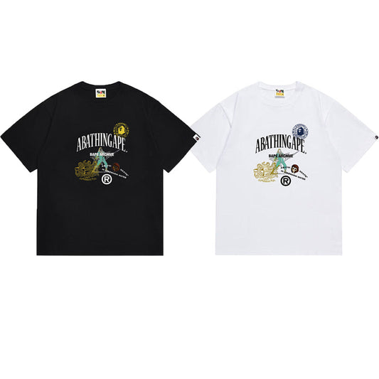 BAPE Ape Head Graphic Streetwear T-Shirt