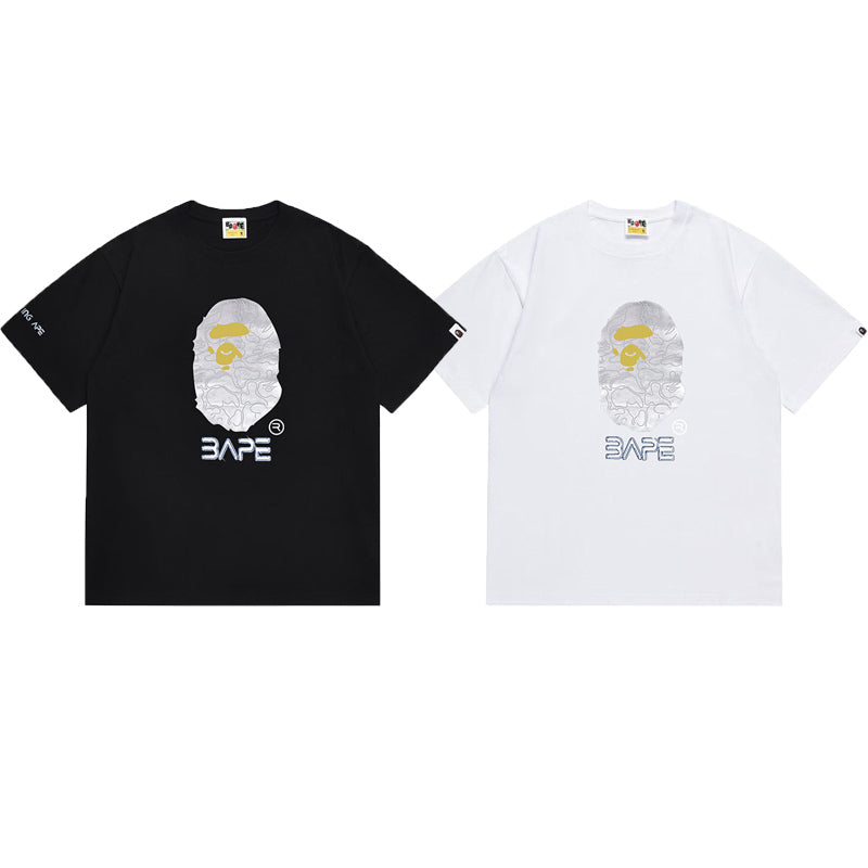 BAPE Ape Head Graphic Streetwear T-Shirt