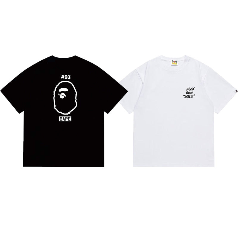 BAPE Ape Head Graphic Streetwear T-Shirt