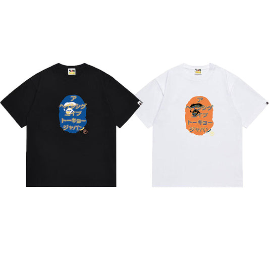 BAPE Ape Head Graphic Streetwear T-Shirt