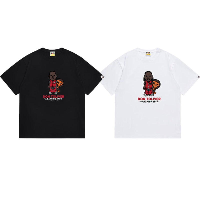 BAPE Ape Head Graphic Streetwear T-Shirt