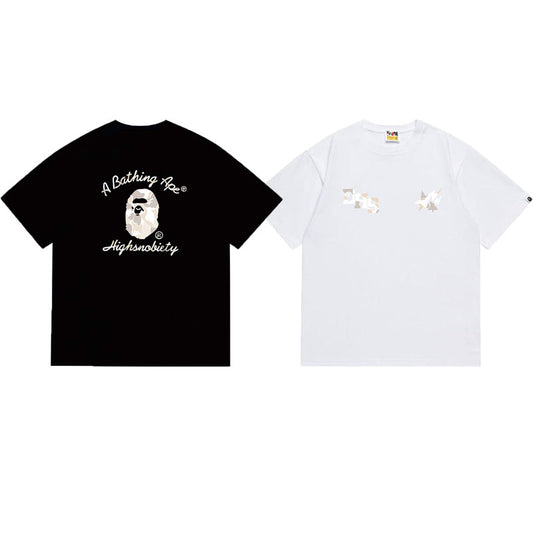 BAPE Ape Head Graphic Streetwear T-Shirt