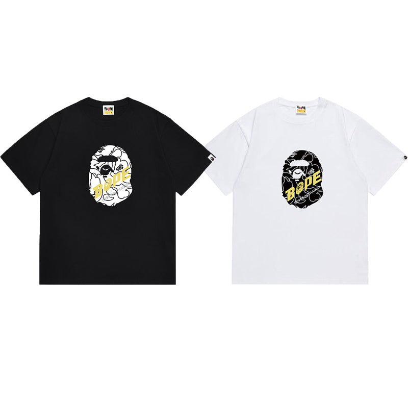 BAPE Ape Head Graphic Streetwear T-Shirt
