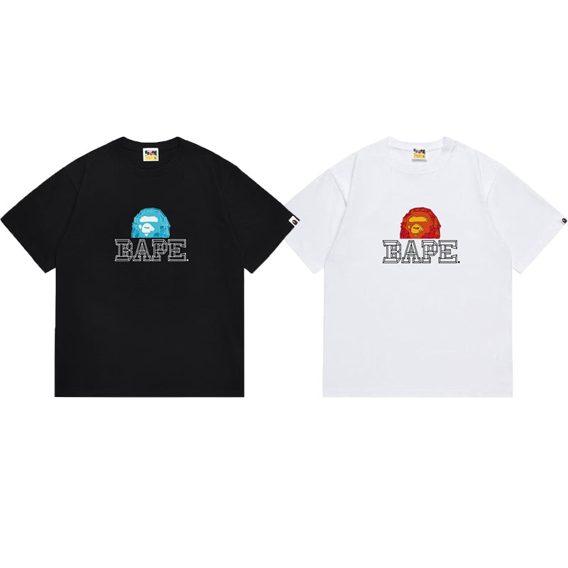 BAPE Ape Head Graphic Streetwear T-Shirt