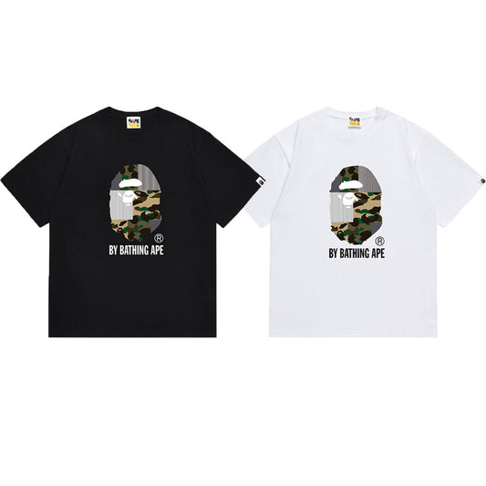 BAPE Ape Head Graphic Streetwear T-Shirt