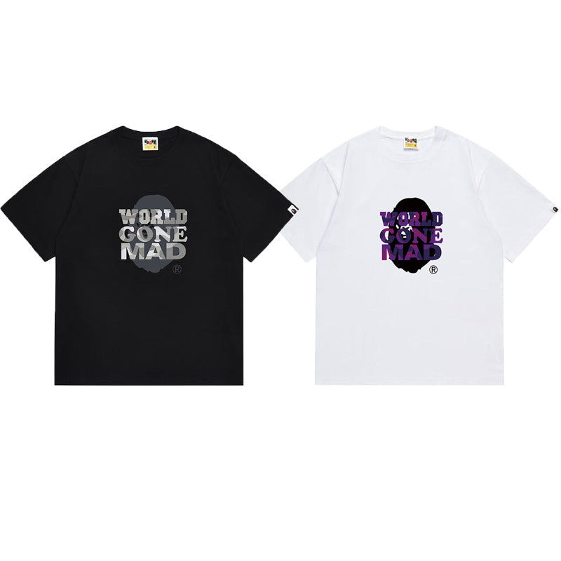 BAPE Ape Head Graphic Streetwear T-Shirt