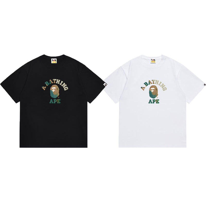 BAPE Ape Head Graphic Streetwear T-Shirt