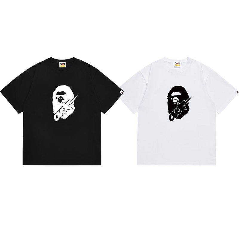 BAPE Ape Head Graphic Streetwear T-Shirt