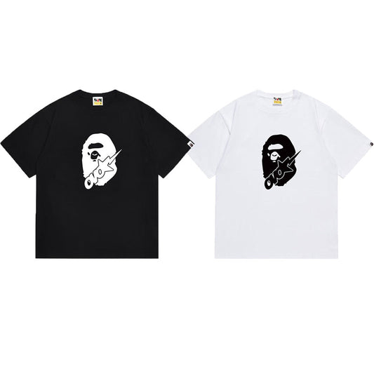 BAPE Ape Head Graphic Streetwear T-Shirt