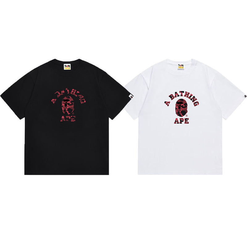 BAPE Ape Head Graphic Streetwear T-Shirt
