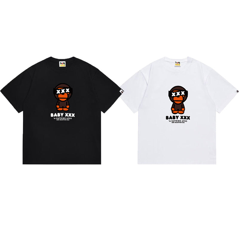 BAPE Ape Head Graphic Streetwear T-Shirt