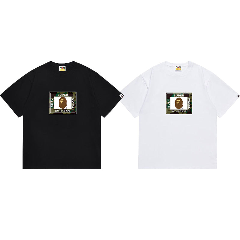 BAPE Ape Head Graphic Streetwear T-Shirt