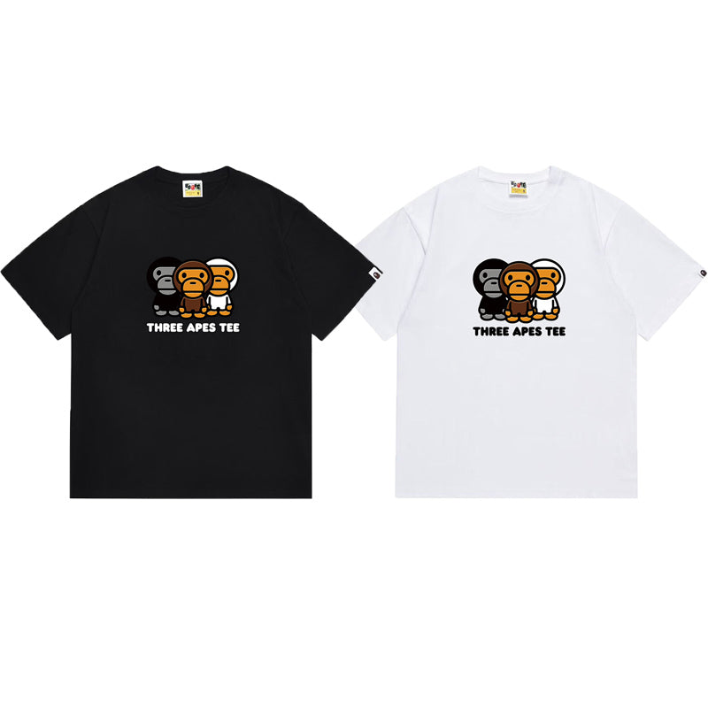 BAPE Ape Head Graphic Streetwear T-Shirt