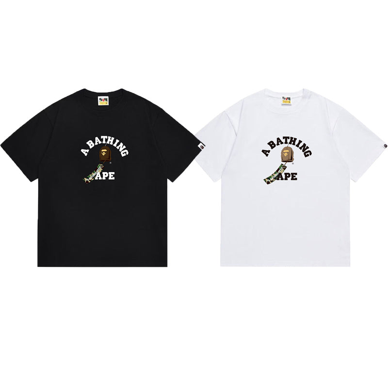 BAPE Ape Head Graphic Streetwear T-Shirt