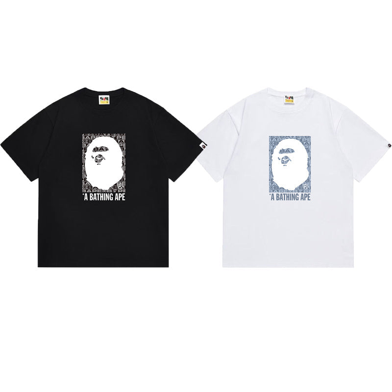 BAPE Ape Head Graphic Streetwear T-Shirt